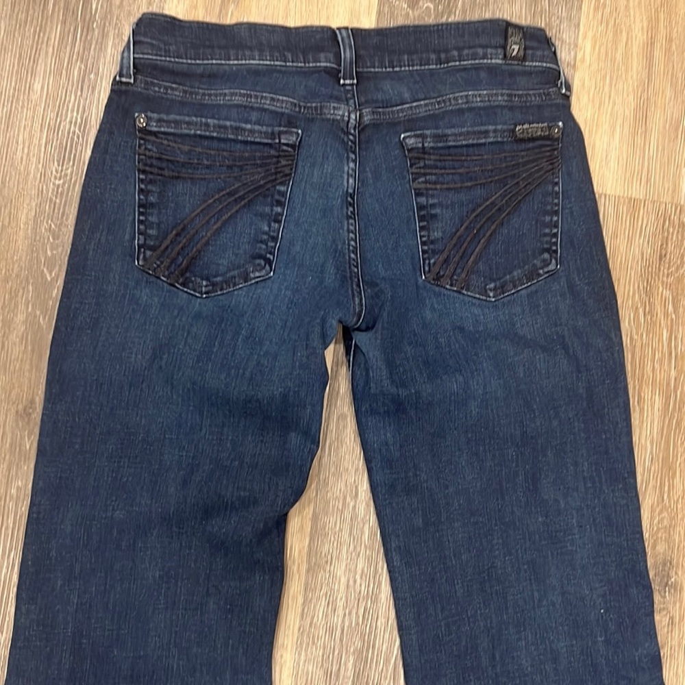 7 for all mankind Dojo denim flare  jeans size 28